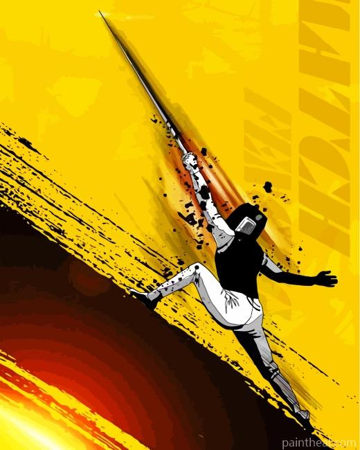 Fencing Art Painting By Numbers Kits