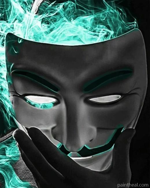 Anonymous Light mask Painting By Numbers Kits