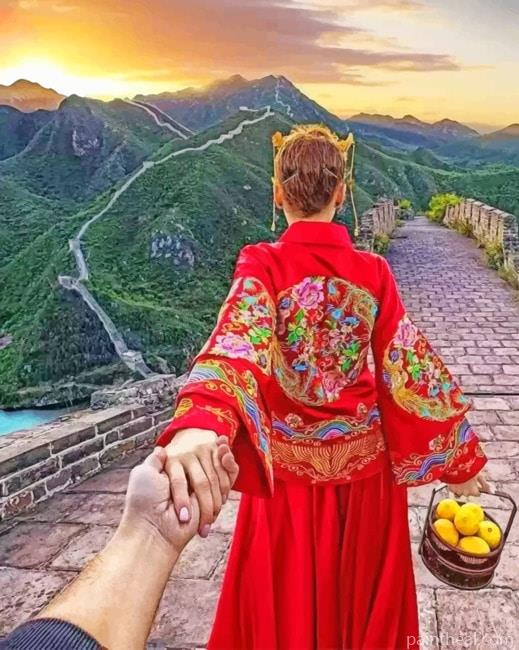 Follow Me To China Painting By Numbers Kits
