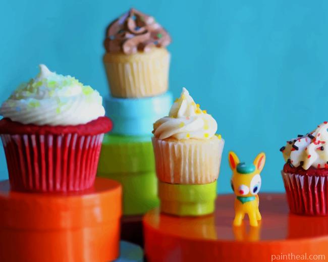 Cupcakes Dessert Painting By Numbers Kits