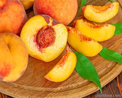 Sliced Peaches Fruit Painting By Numbers Kits