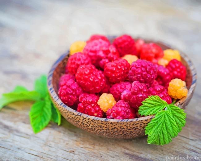 Wineberries In Bowl Painting By Numbers Kits