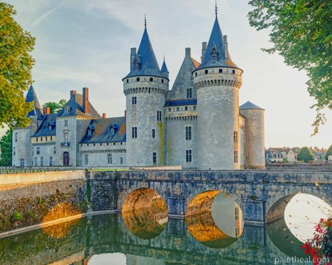 French Castle Painting By Numbers Kits