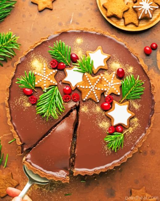 Christmas Tart Painting By Numbers Kits