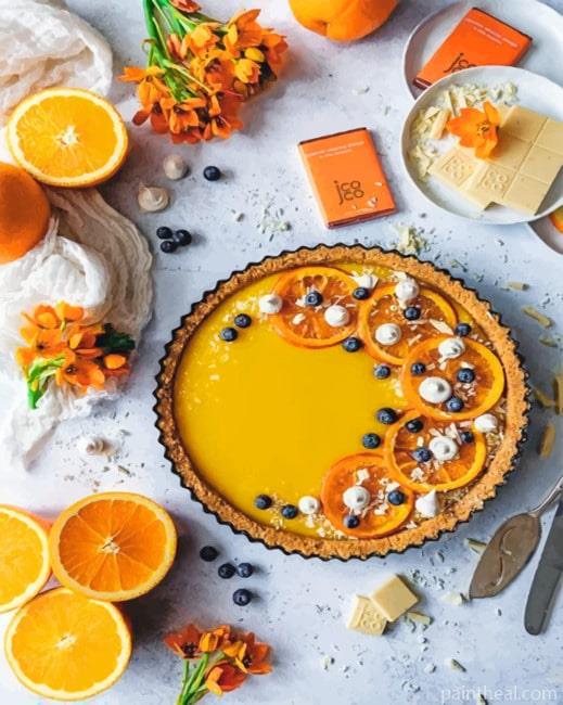Orange Tart Painting By Numbers Kits