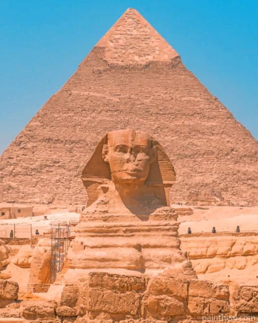 The Great Pyramid Of Giza Painting By Numbers Kits