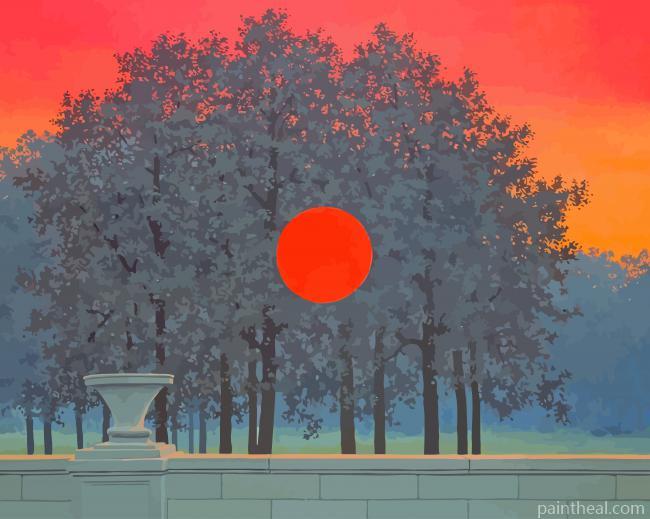 Rene Magritte The Banquet Painting By Numbers Kits