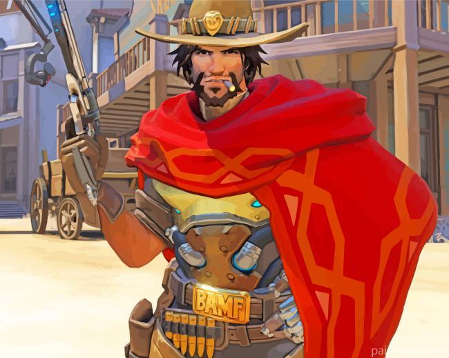 Cool McCree Painting By Numbers Kits