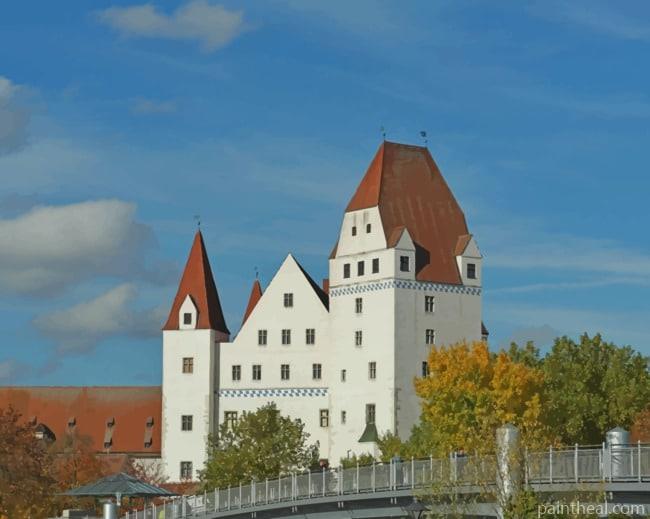 Castle Ingolstadt Germany Painting By Numbers Kits