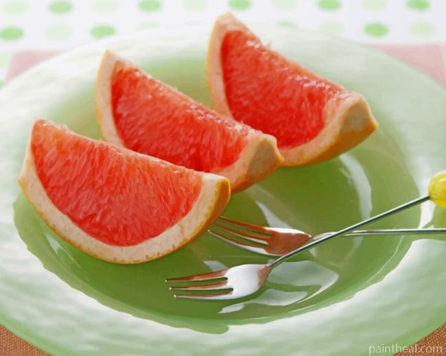 Grapefruit In Plate Painting By Numbers Kits