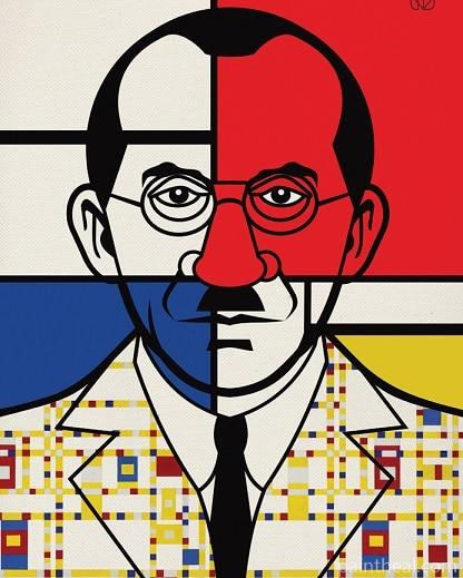 Piet Mondrian Art Painting By Numbers Kits