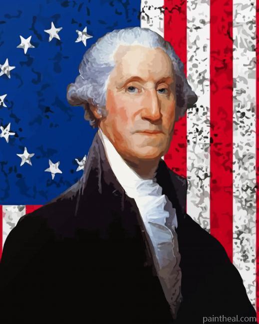 President George Washington Painting By Numbers Kits