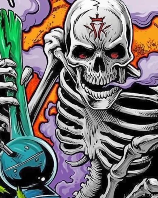 Mad Skull Painting By Numbers Kits