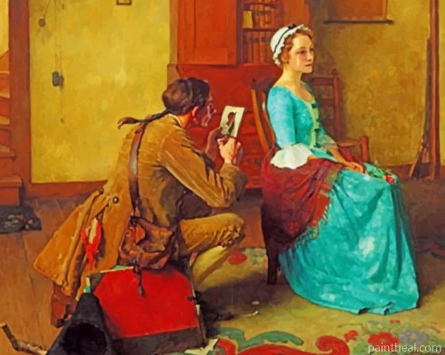 The Silhouette By Norman Rockwell Painting By Numbers Kits