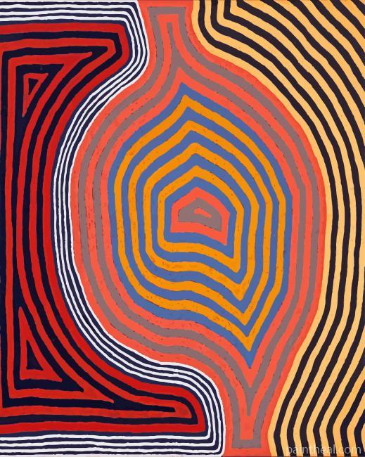 Australian Aboriginal Art Painting By Numbers Kits