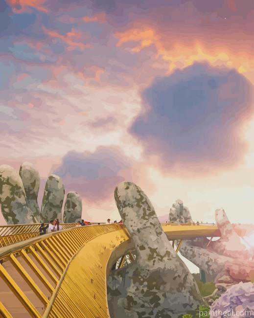 Sun World BA NA Hills Vietnam Painting By Numbers Kits