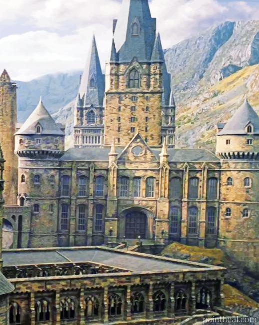 Hogwarts Painting By Numbers Kits