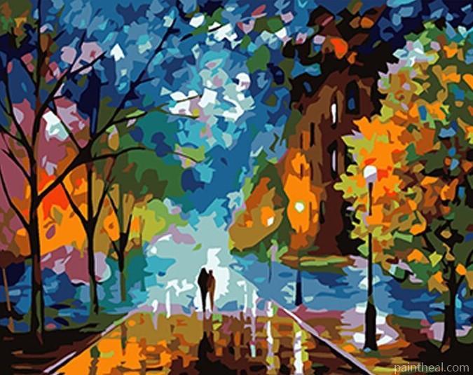 Freshness Of Cold Painting By Numbers Kits