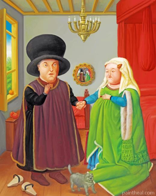 Fernando Botero Art Painting By Numbers Kits