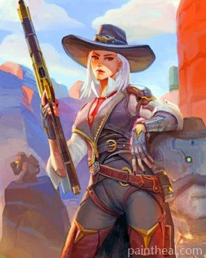 Ashe Overwatch Painting By Numbers Kits