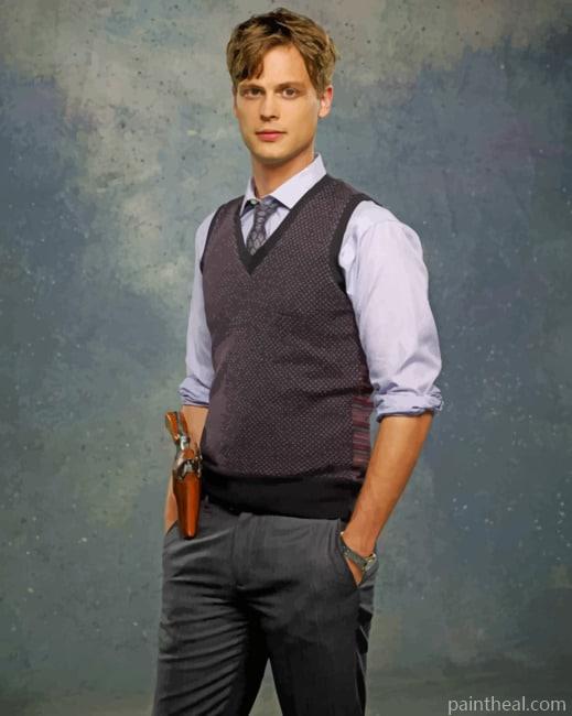Spencer Reid Criminal Minds – 5D Diamond Paintings Painting By Numbers Kits