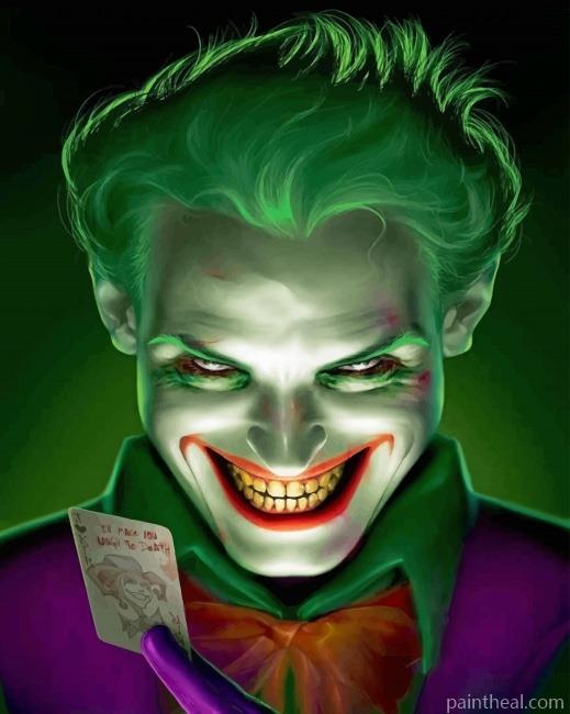Joker Smiley Face Painting By Numbers Kits