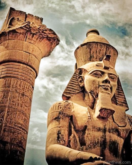 Aesthetic Ramses II Painting By Numbers Kits