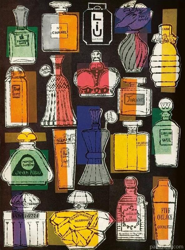 Perfume Bottles Painting By Numbers Kits