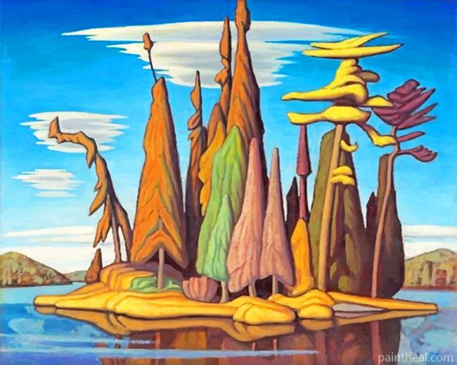 Group Of Seven Art Painting By Numbers Kits