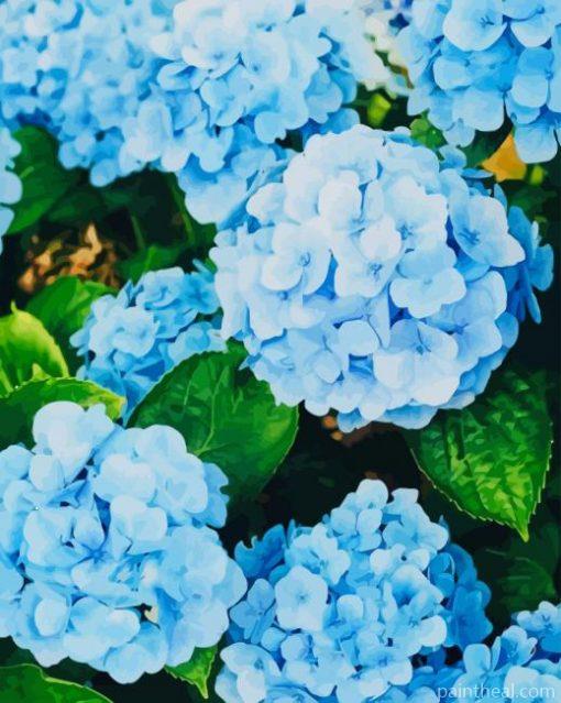 Beautiful Hydrangea – 5D Diamond Painting Painting By Numbers Kits
