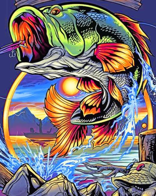 Fly Fishing Painting By Numbers Kits