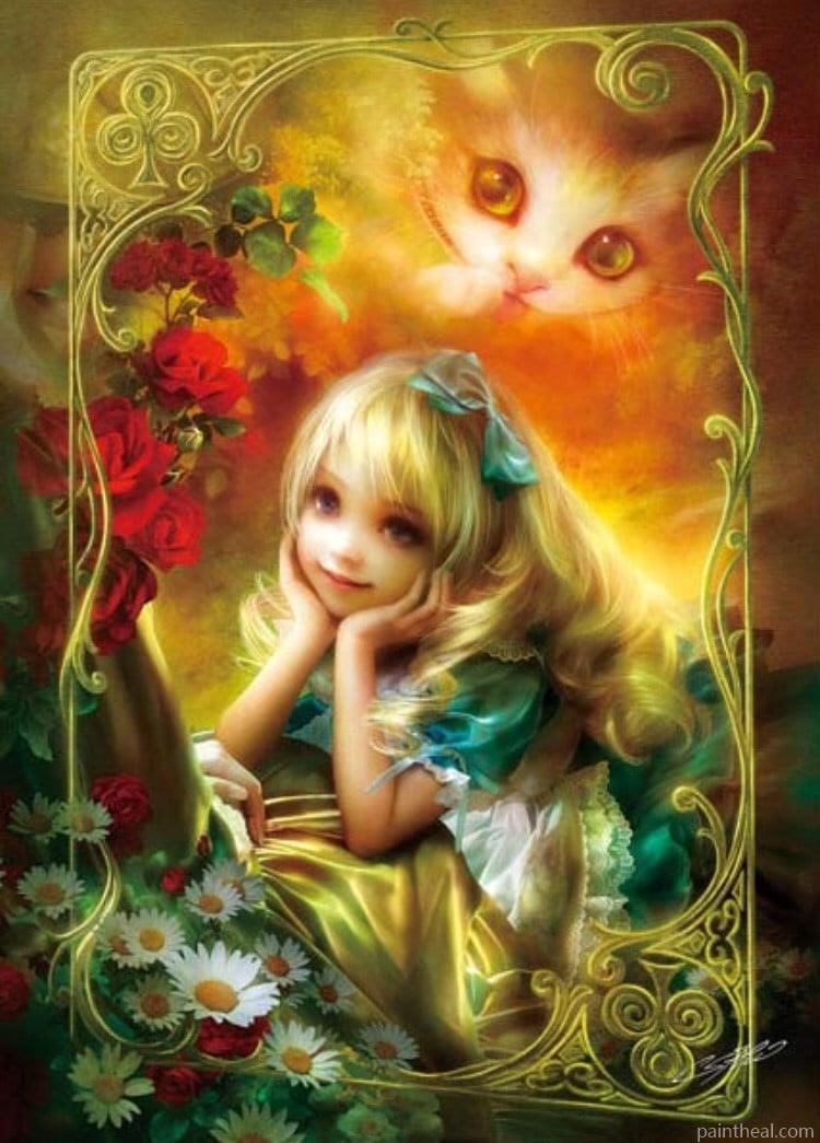 Fantasy Little Girl Painting By Numbers Kits