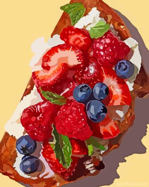 Dessert Painting By Numbers Kits