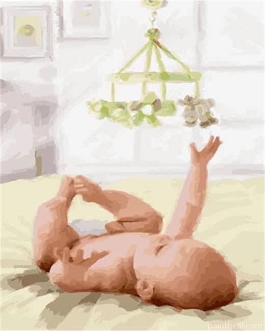 Baby Boy Painting By Numbers Kits
