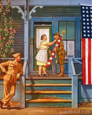 Fourth Of July Painting By Numbers Kits