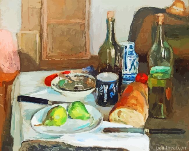 Still Life With Black Knives Matisse Painting By Numbers Kits