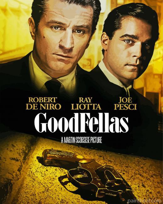 Movie Poster Goodfellas Painting By Numbers Kits
