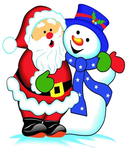 Snowman And Santa Painting By Numbers Kits