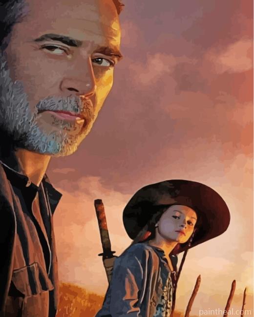 The Walking Dead Characters Painting By Numbers Kits