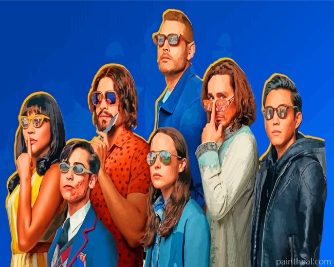 Umbrella Academy Characters Painting By Numbers Kits
