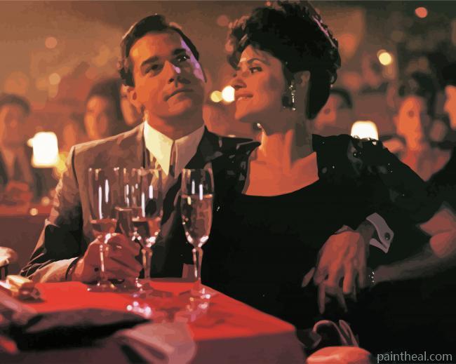 Karen and Henry Goodfellas Characters Painting By Numbers Kits