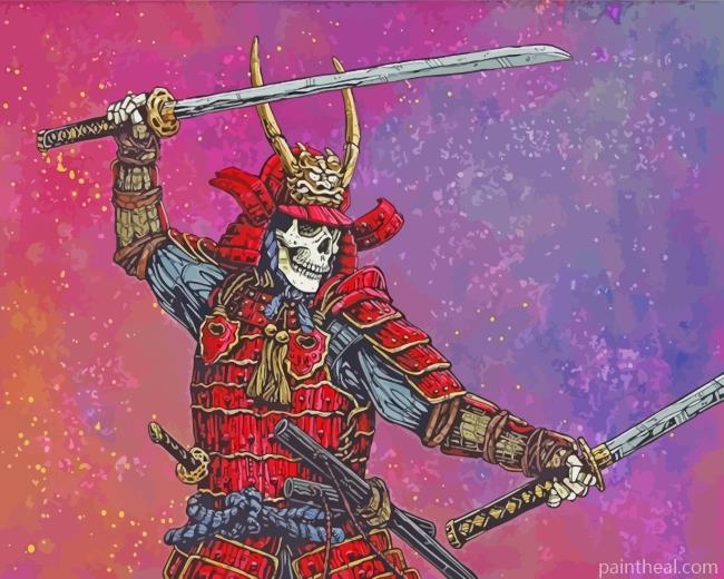 Warrior Samurai Painting By Numbers Kits