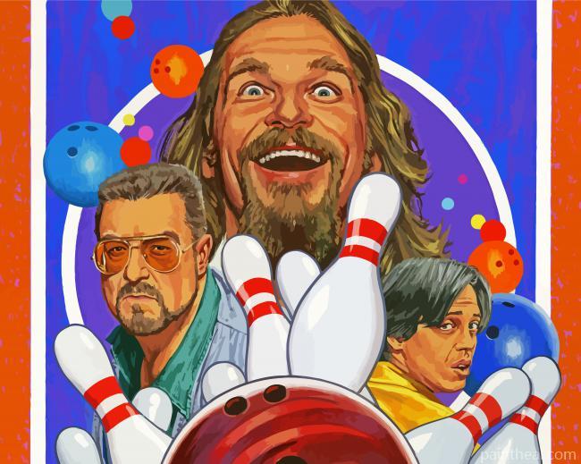 The Big Lebowski Movie Painting By Numbers Kits