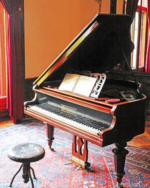 Piano Still Life Painting By Numbers Kits