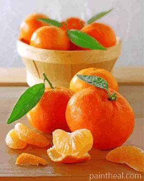 Sweet Mandarine Fruit Painting By Numbers Kits