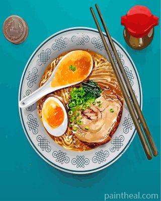 Tasty Ramen Painting By Numbers Kits
