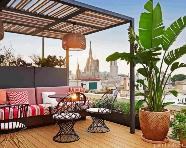 Terrace Di Vivi Painting By Numbers Kits