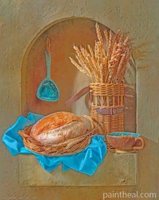 Bread Still Life Painting By Numbers Kits