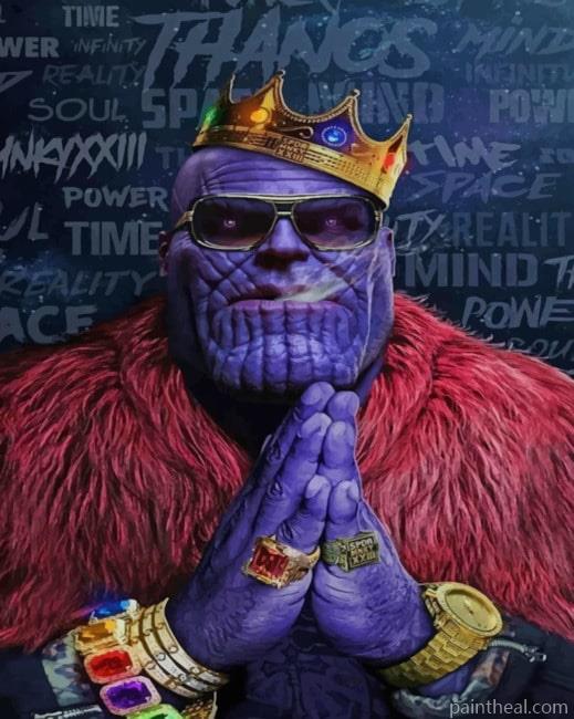 Thanos King Painting By Numbers Kits