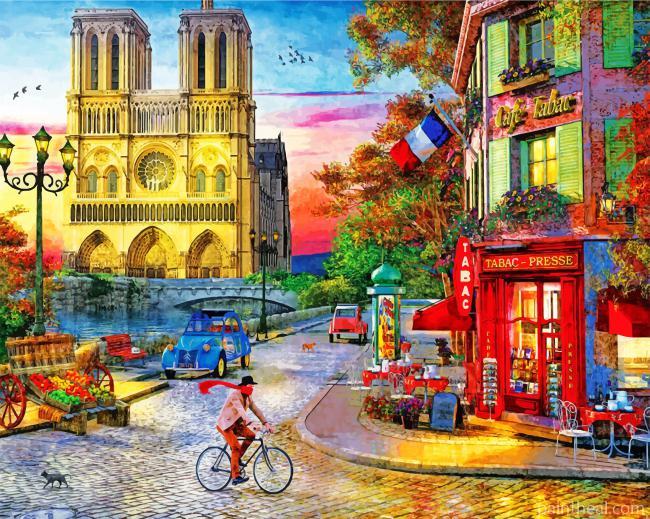 Notre Dame De Paris Painting By Numbers Kits